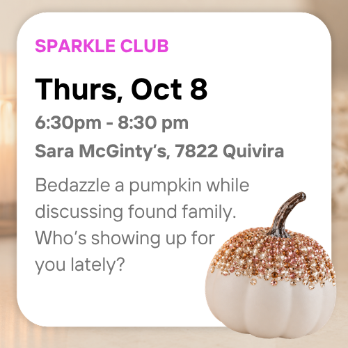 Sparkle Club at Sara McGinty’s: Pumpkin Night