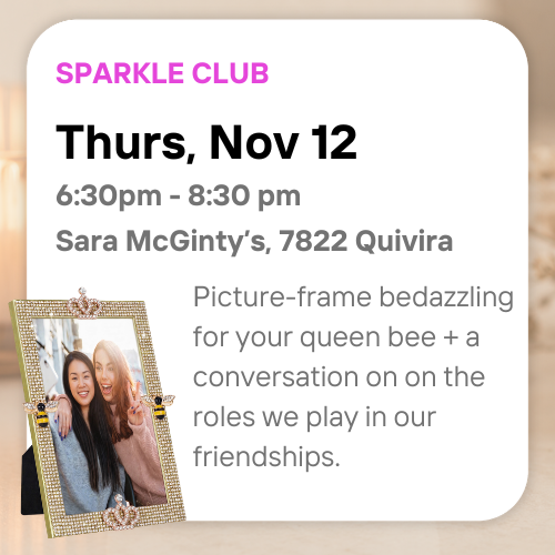 Sparkle Club at Sara McGinty’s: Picture Frame Night
