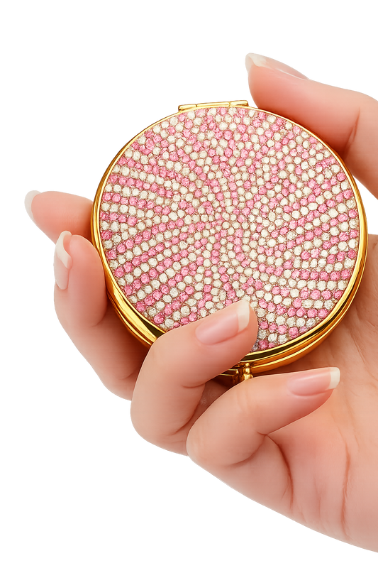 A Sparkle & Spill Night: Bedazzle a Mirror | Confidence & Comparison Edition
