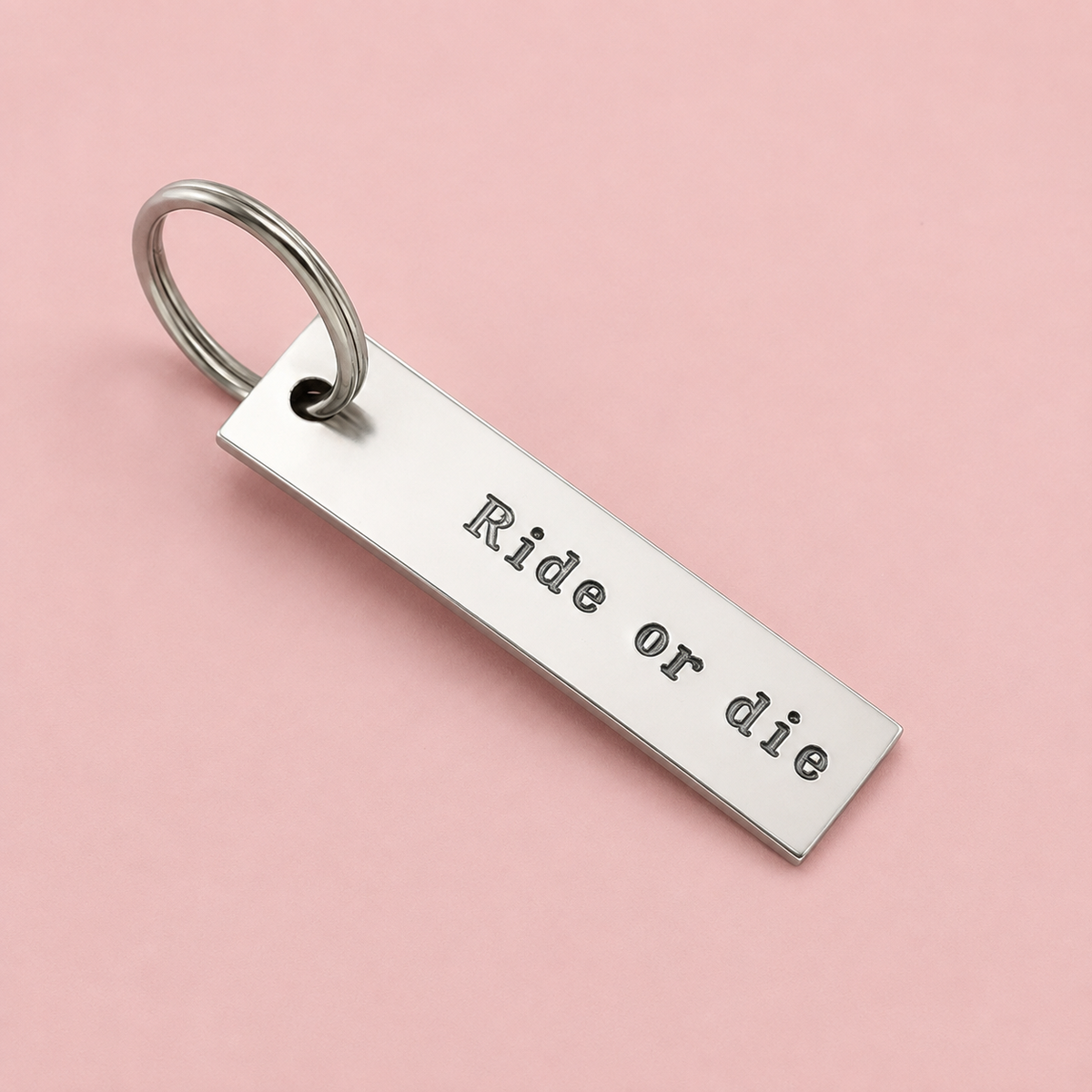 Ride or Die Keychain