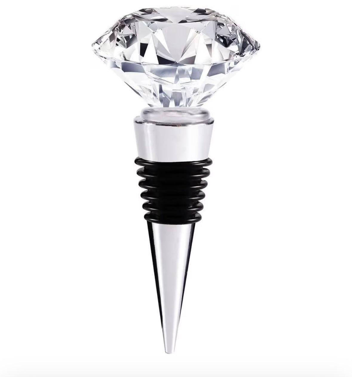 Diamond Wine Bottle Stopper