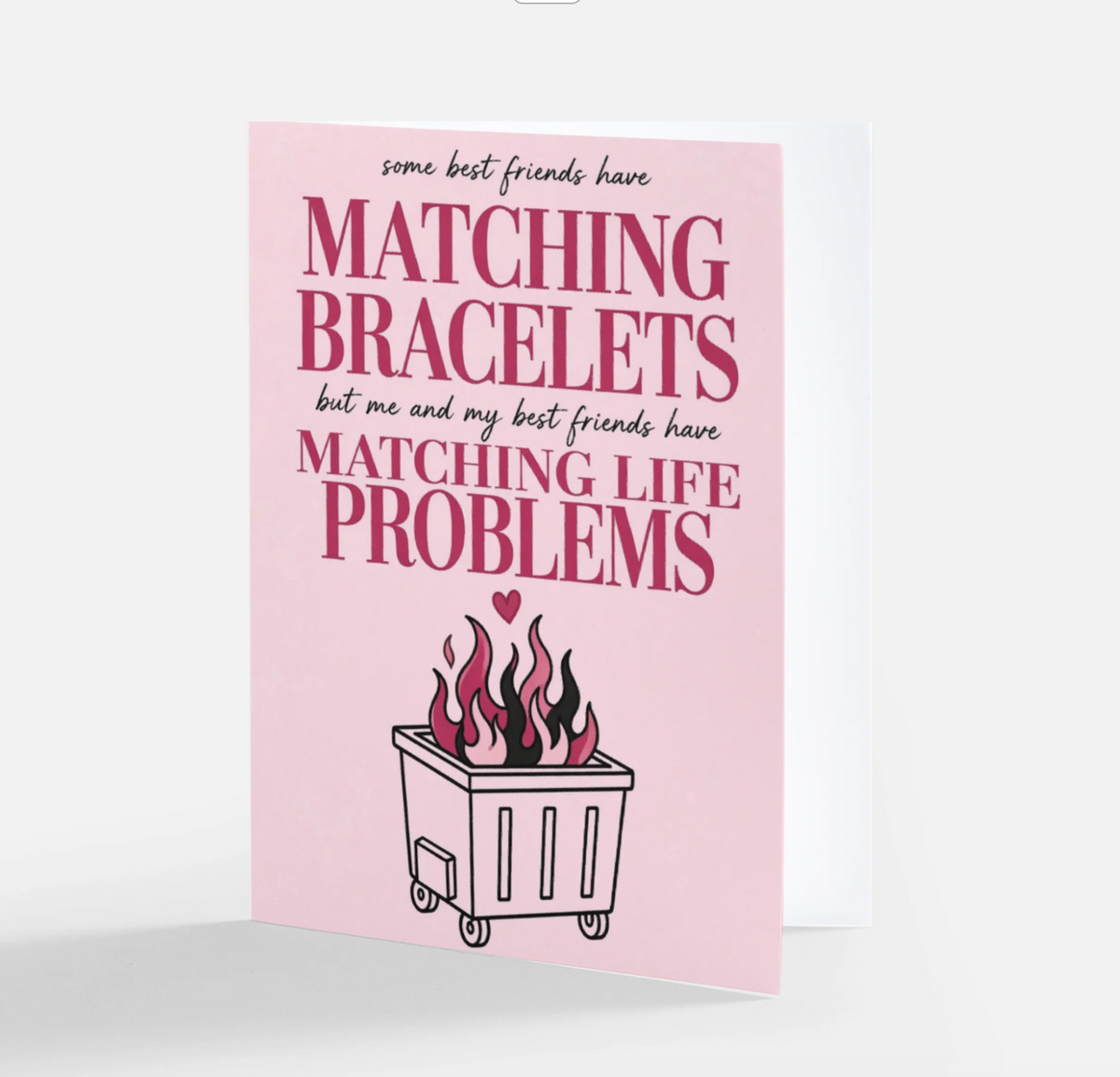 Matching Life Problems Card