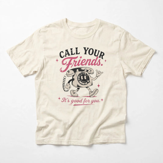 Call Your Friends Boxy Tee