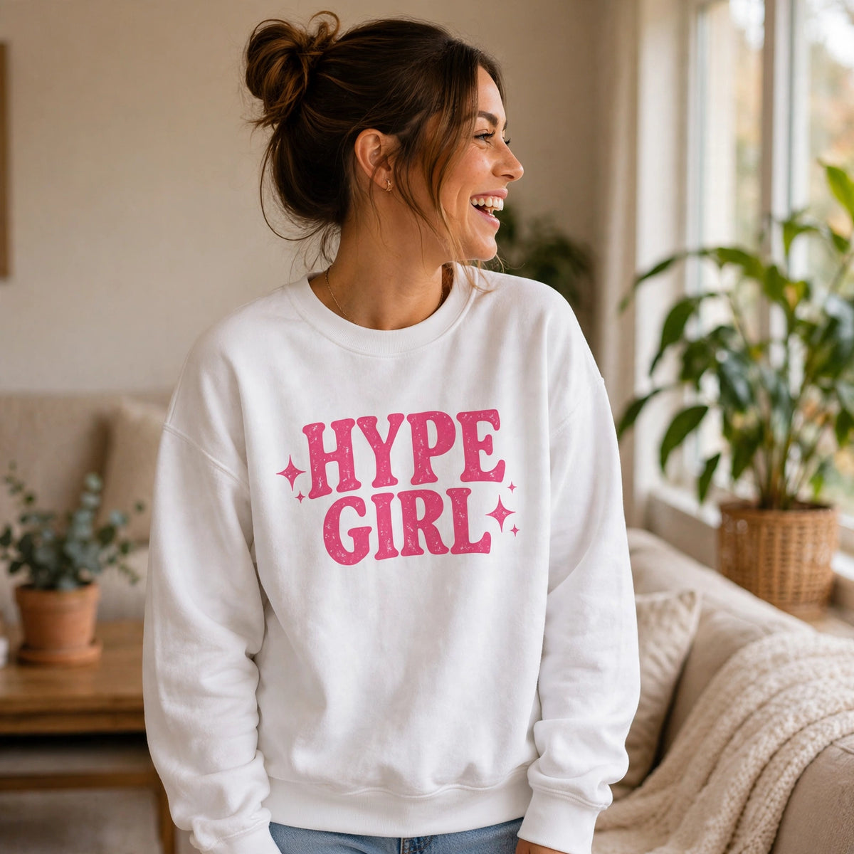 Hype Girl Crewneck Sweatshirt